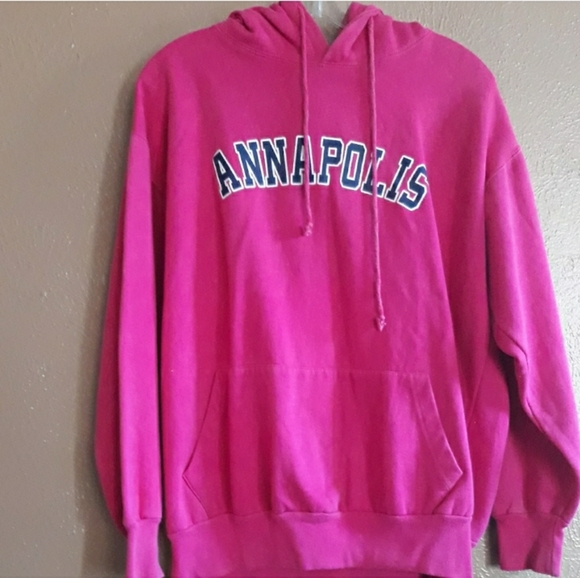 Annapolis Drawstring Hoodie Size Lg - Picture 2 of 3